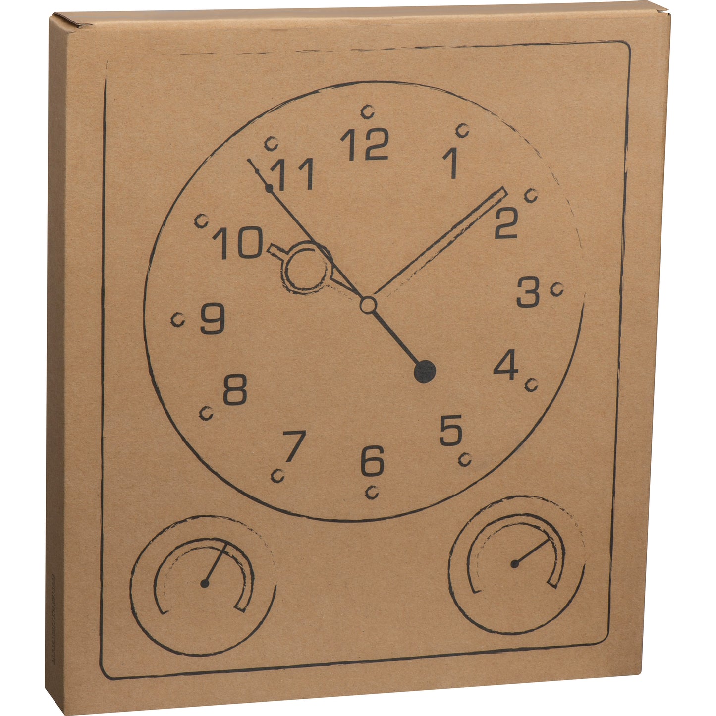 Wanduhr mit Hygrometer und Thermometer RAUL