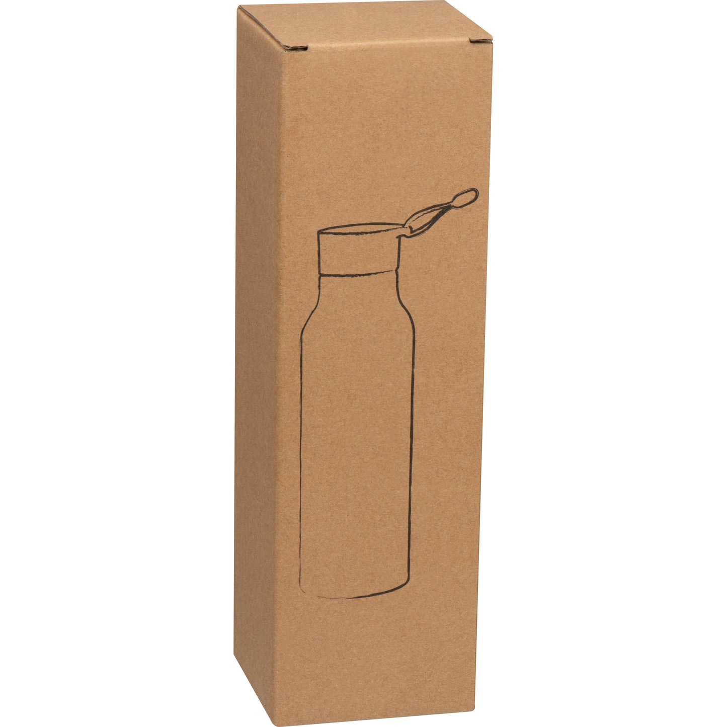 Trinkflasche aus Metall, 600ml
