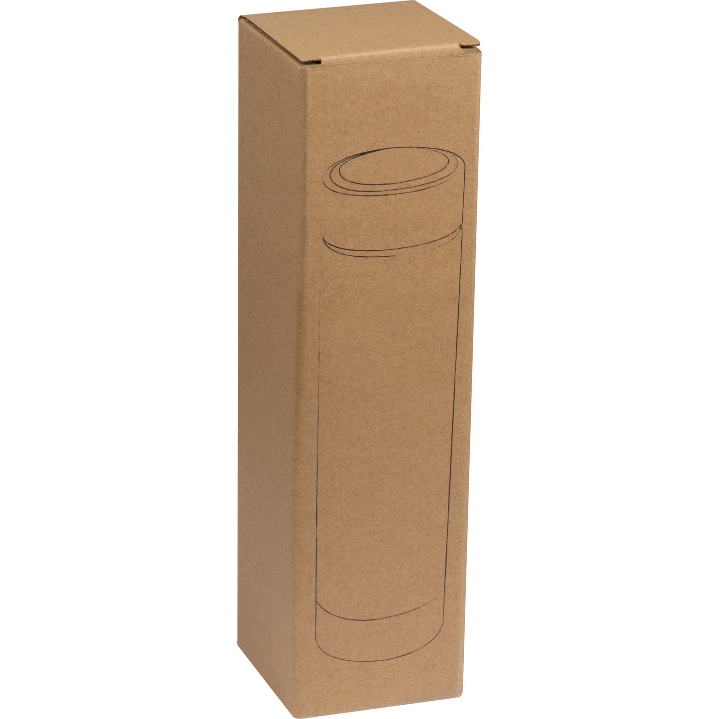 Vakuum Edelstahlflasche mit Teesieb, 450ml GREGORIO