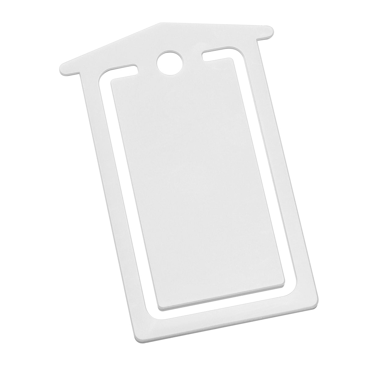 Zettelklammer "Postbriefkasten" weiß