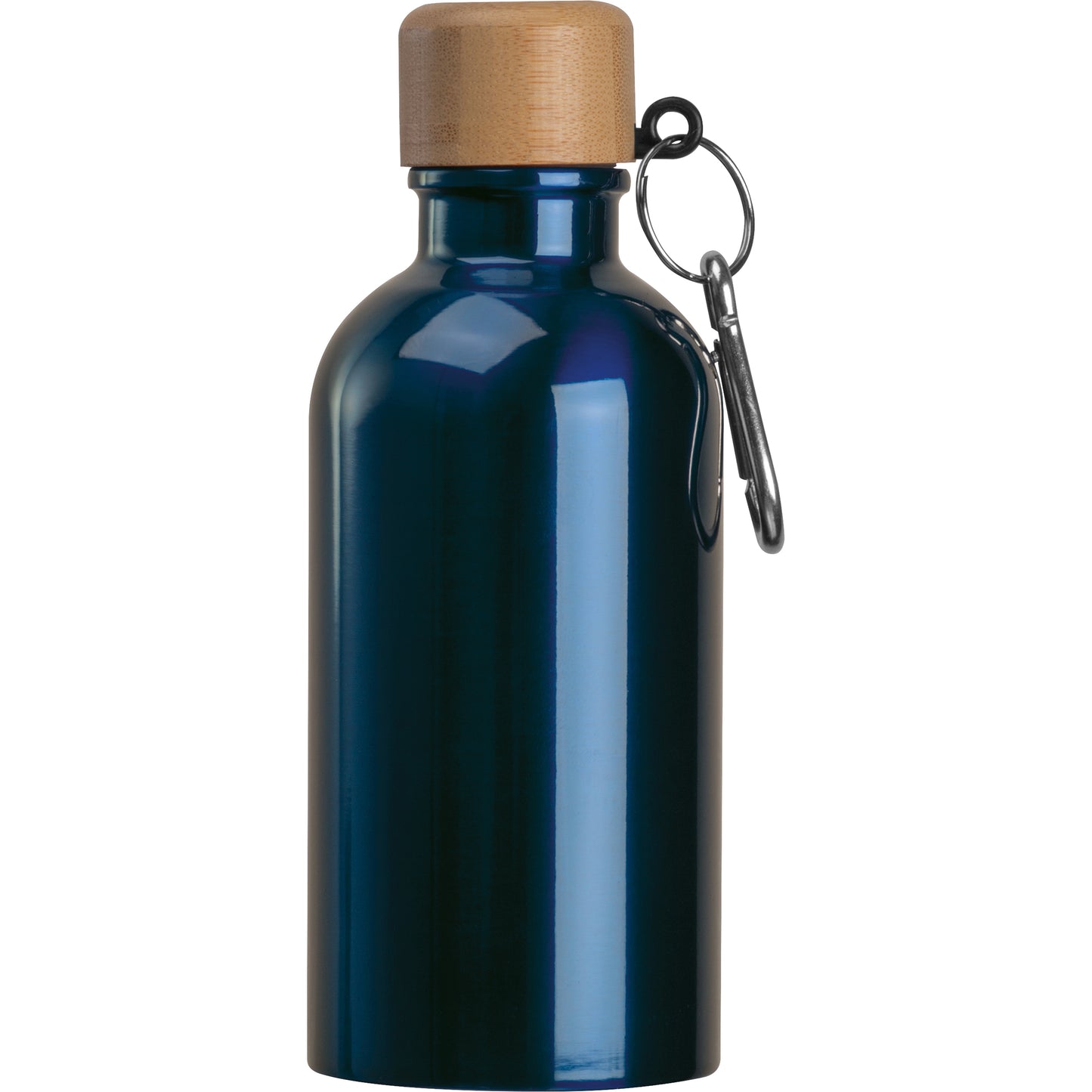 Edelstahltrinkflasche mit Karabiner, 400ml MARILYN