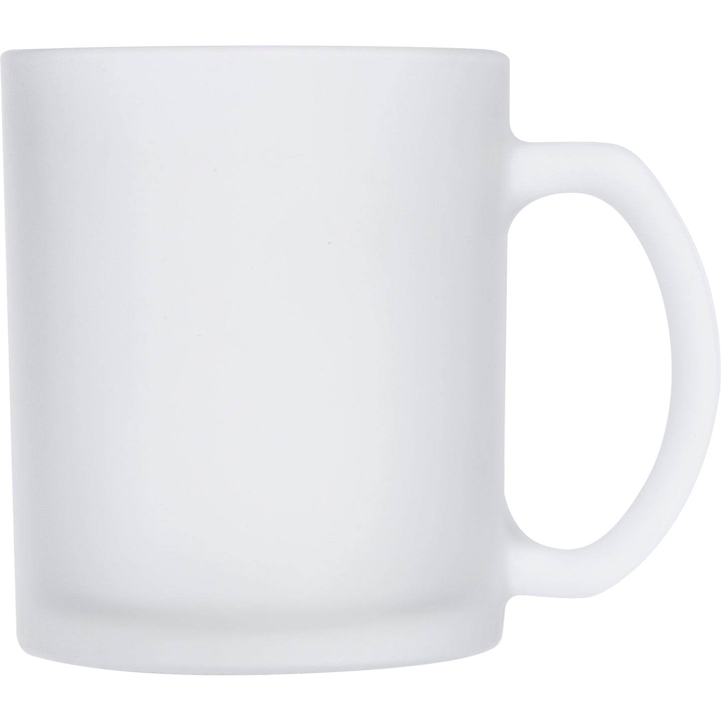 Glastasse weiß gefrostet, 300ml ANGELIKA
