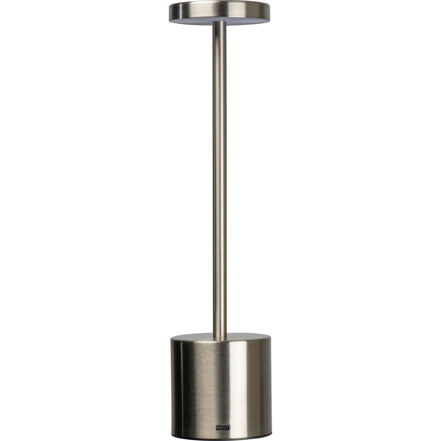 Tischlampe aus Edelstahl mit Akku ANNETTE