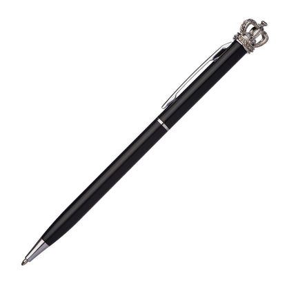 Kugelschreiber aus Metall mit Krone DYLAN