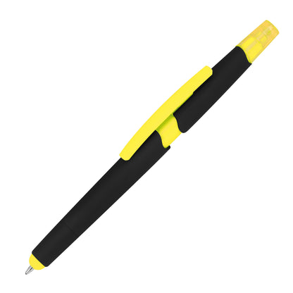 Kugelschreiber mit Textmarker und Touchfunktion EMMETT