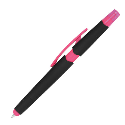 Kugelschreiber mit Textmarker und Touchfunktion EMMETT