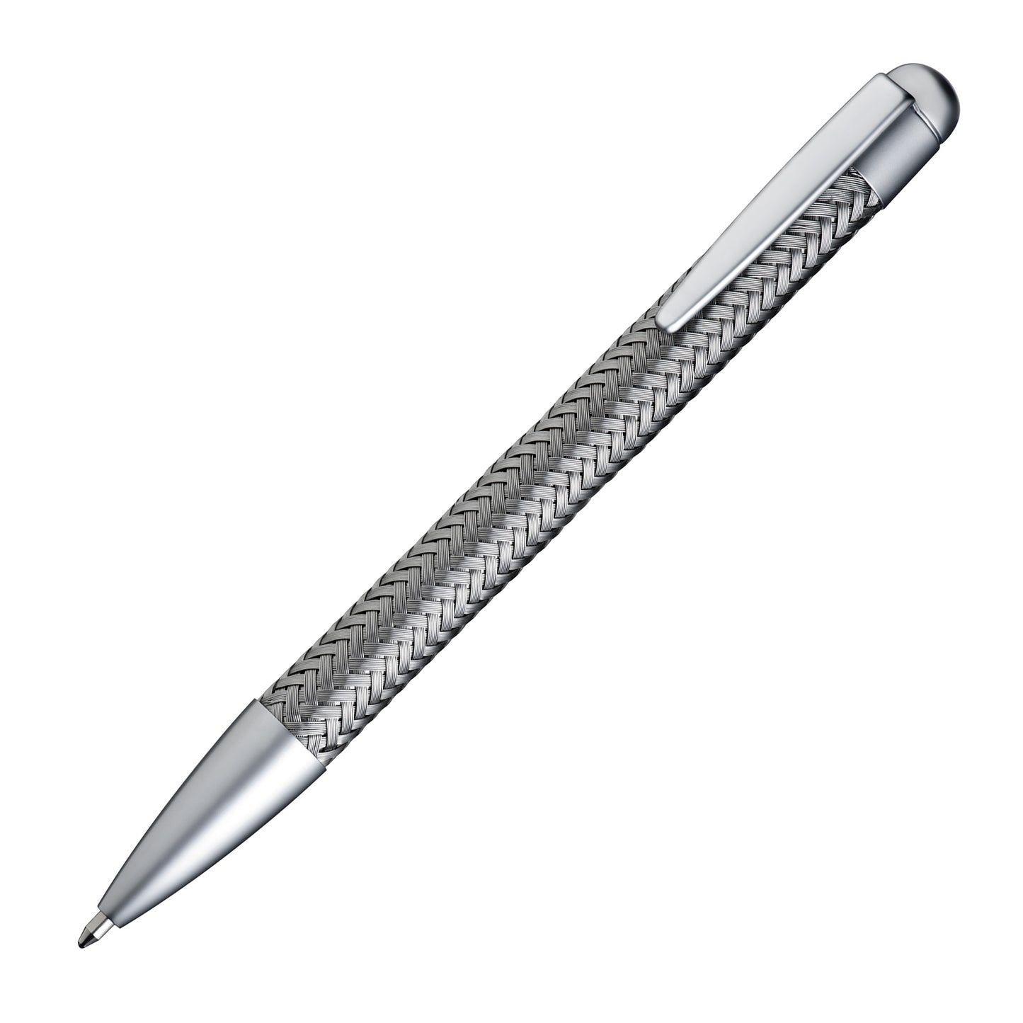 Metallkugelschreiber mit Drahtgeflecht TABEA