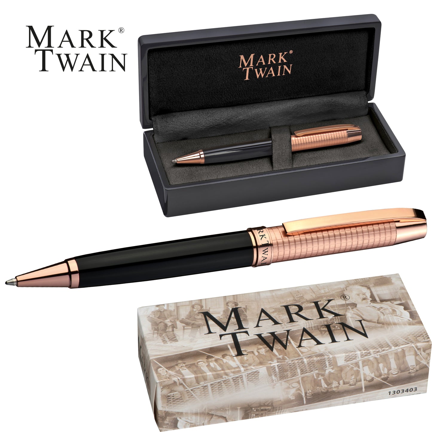 Kugelschreiber Mark Twain QUENTIN