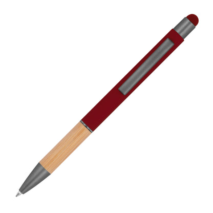 Kugelschreiber mit Griffzone aus Bambus BRYGIDA