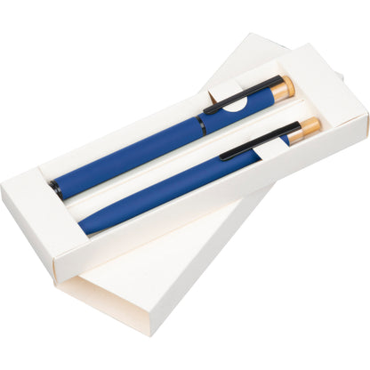 Schreibset aus recyceltem Aluminium RAFFAELE