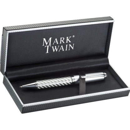Mark Twain Kugelschreiber aus Metall AURORA