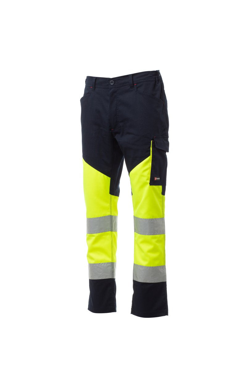 WORKING SUMMER FLUOGELB/MARINEBLAU