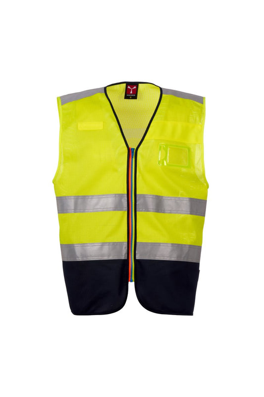 ACK MESH FLUOGELB/MARINEBLAU