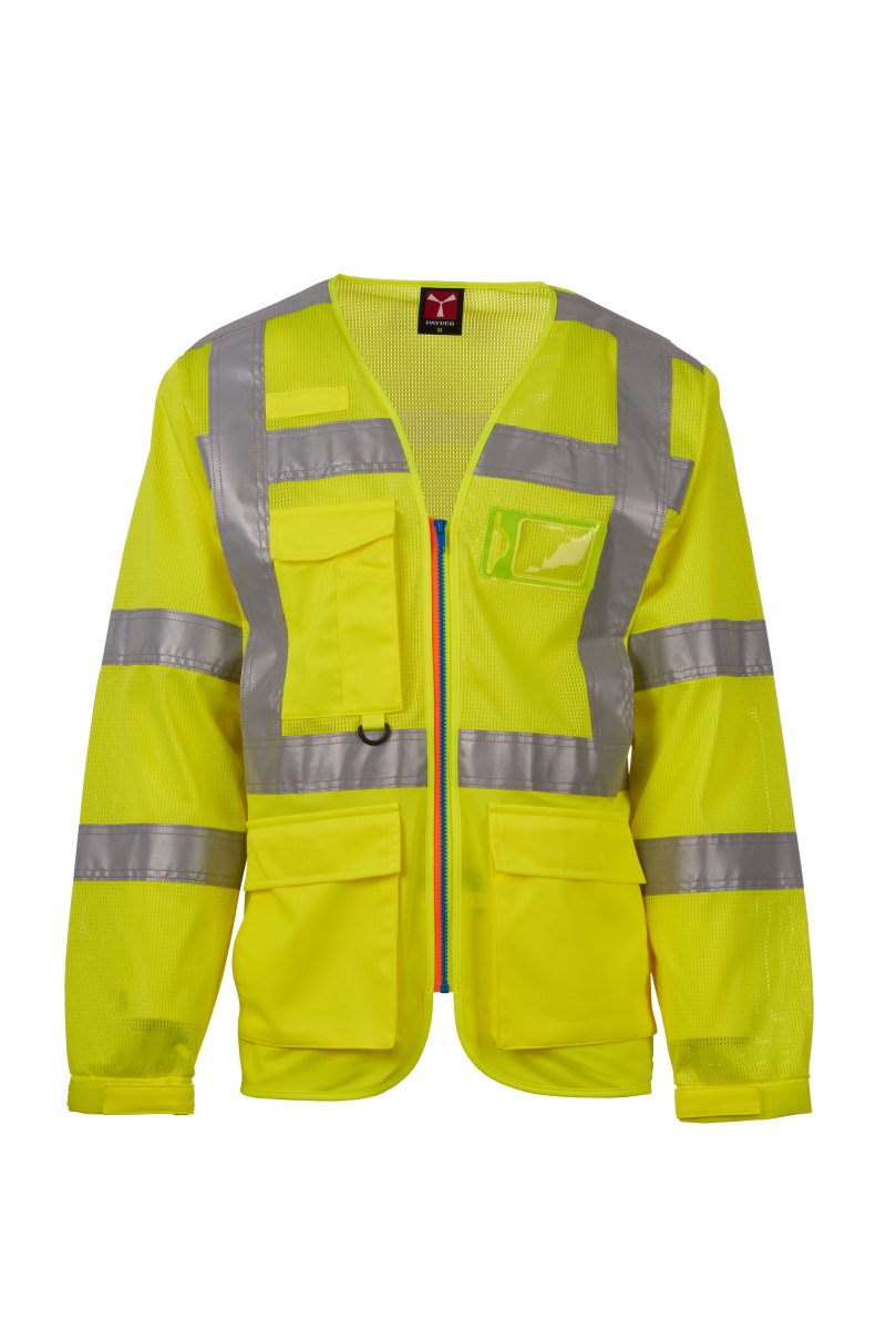 LONG EXO MESH FLUOGELB