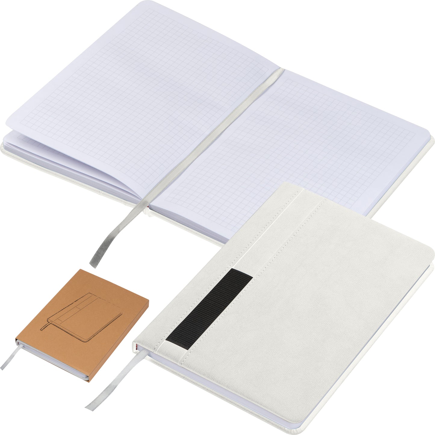 Notizbuch mit Steckfach A5 CLELIA