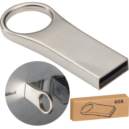 USB Stick aus Metall 8GB ROSEMARIE