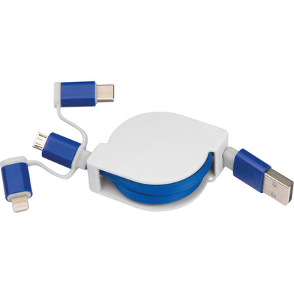 Ausziehbares Ladekabel 3in1 NICO