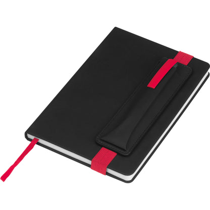 Notizbuch mit farbigen Applikationen CARSON