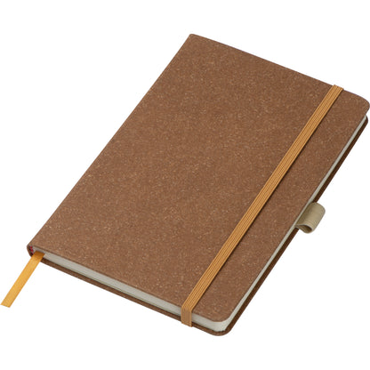 A5 Notizbuch mit recyceltem Ledereinband TRACY