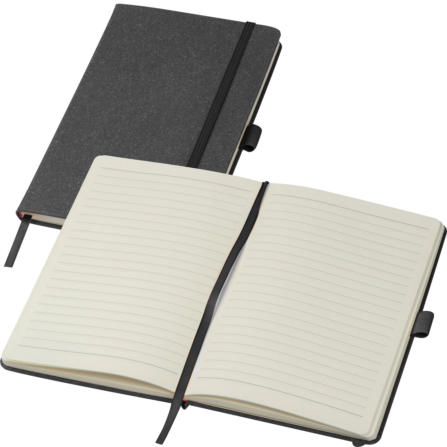A5 Notizbuch mit recyceltem Ledereinband TRACY
