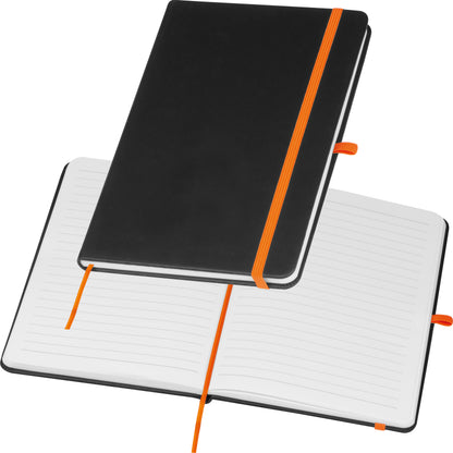 A5 Notizbuch mit farbiger Gravur SILKE