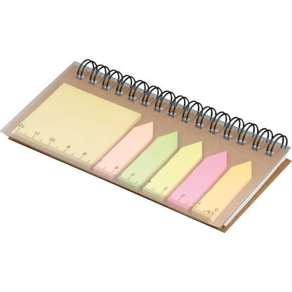 Haftnotiz Set mit Spiralblock ZOE