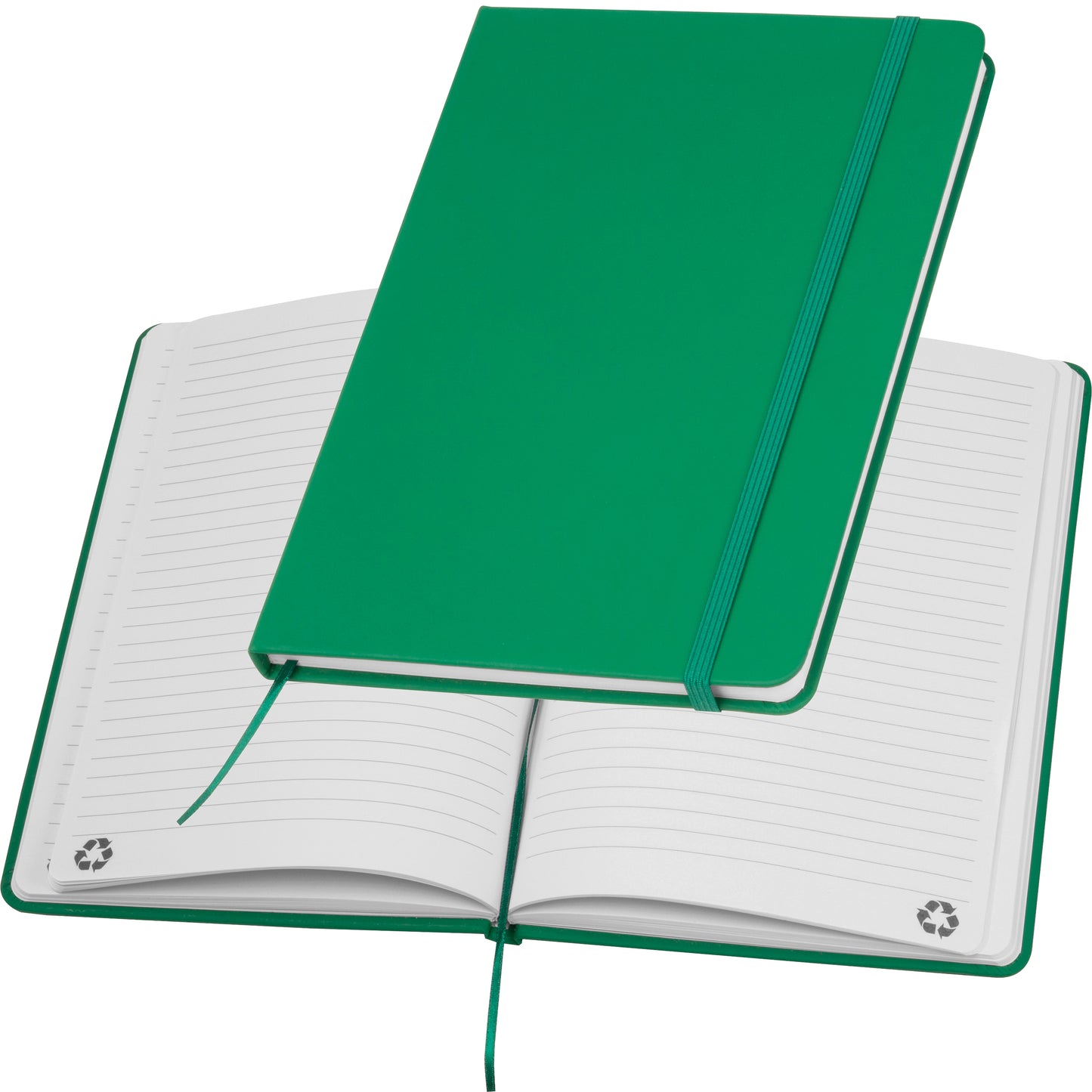 A5 Notizbuch aus recyceltem Papier DOMINIK