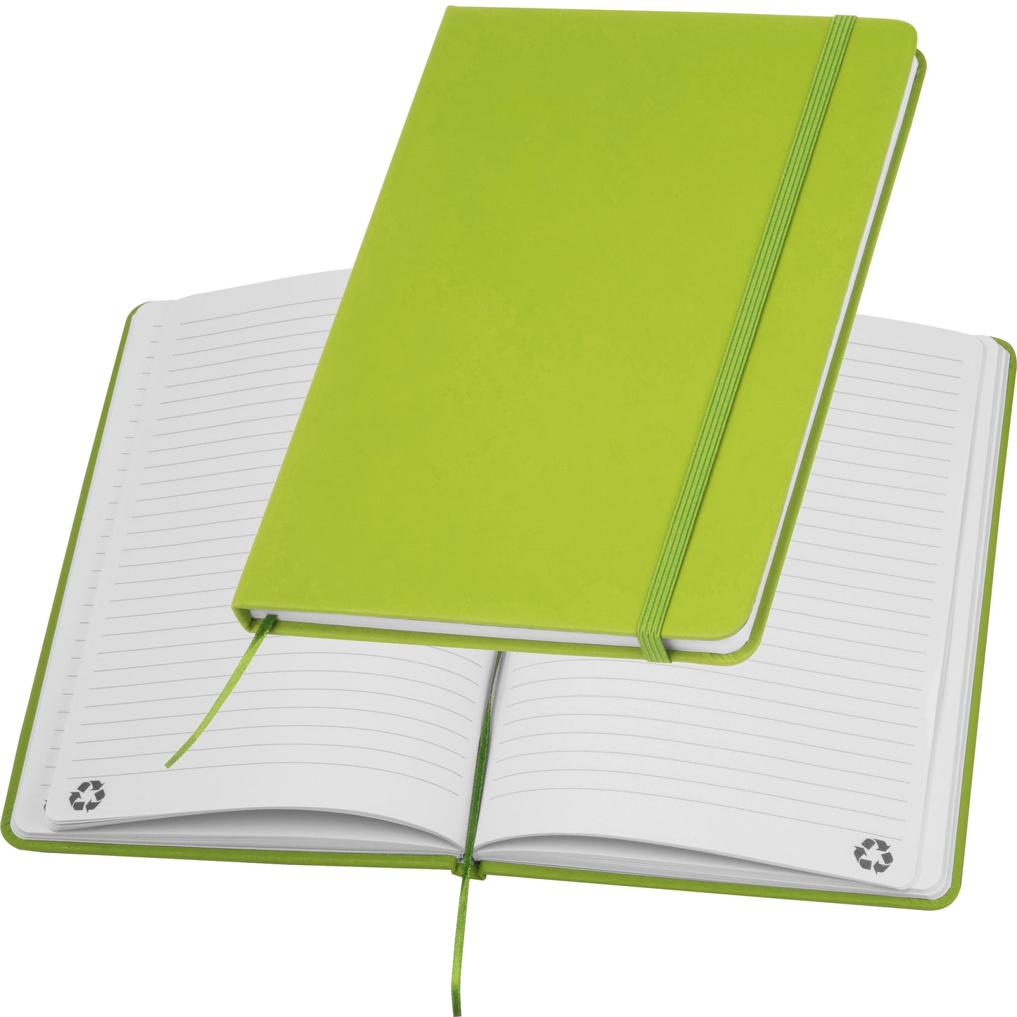 A5 Notizbuch aus recyceltem Papier DOMINIK