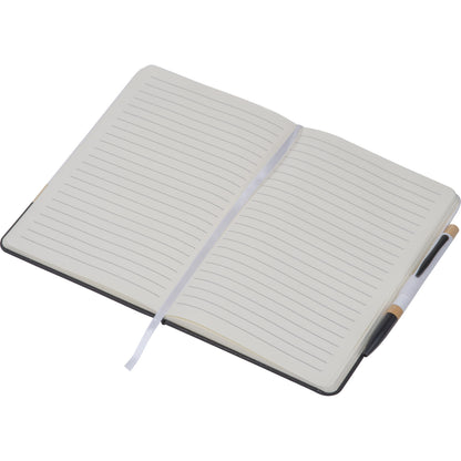 A5 Notizbuch mit Kugelschreiber AVA