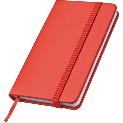 Notizbuch mit Lesebändchen und Gummibandverschluss ROMANA