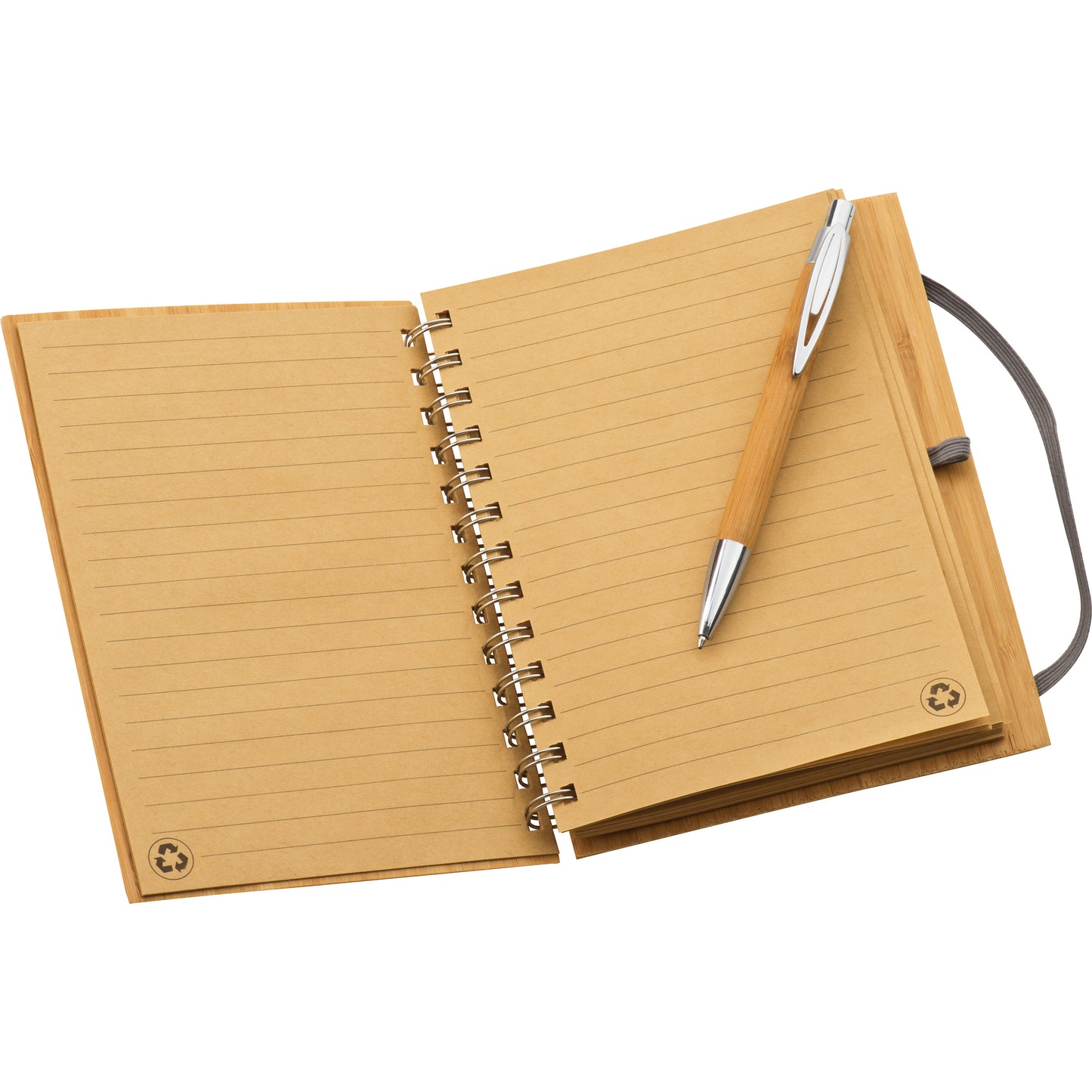 Notizbuch mit Bambuscover FRANCESCA