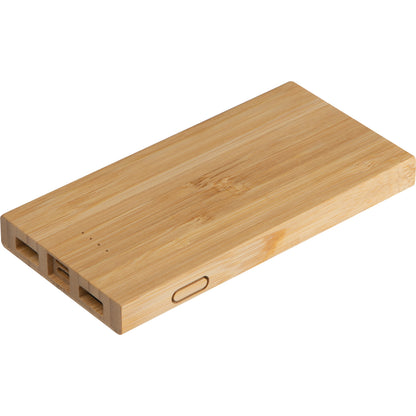 Powerbank aus Bambus SAMANTHA