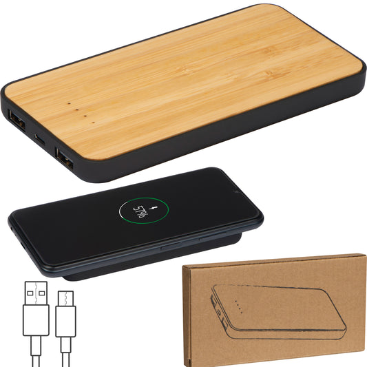 Wireless Charger und Powerbank, 8.000 mAh LIBERO