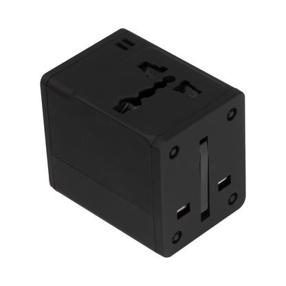 Gummierter Reiseadapter in einem Etui TADDEO