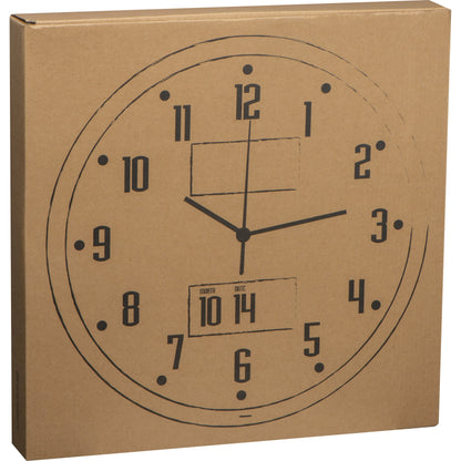 Analoge Wanduhr mit Digitalanzeige FRED