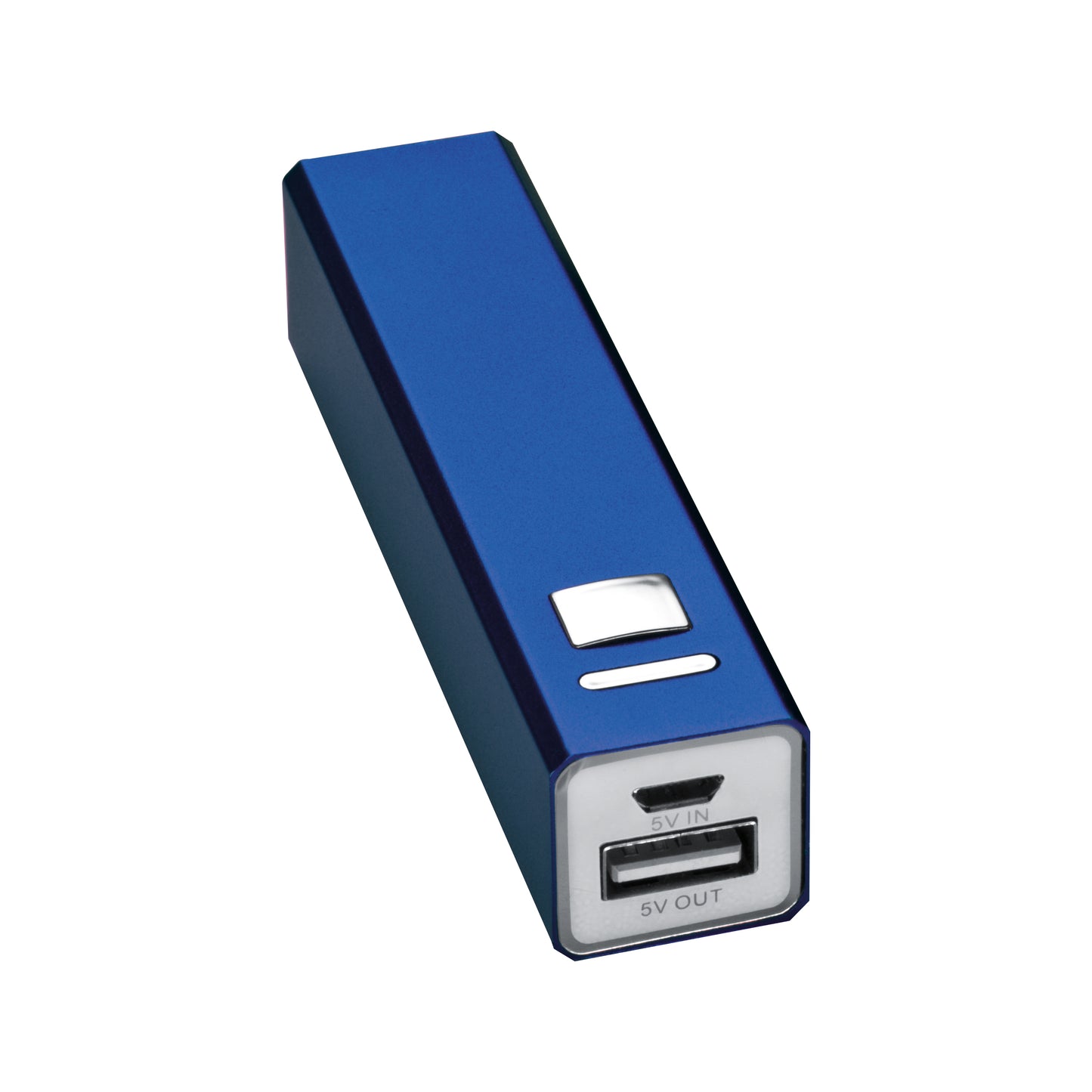 Powerbank 2.200 mAh aus Metall, inkl. Ladekabel OLEG