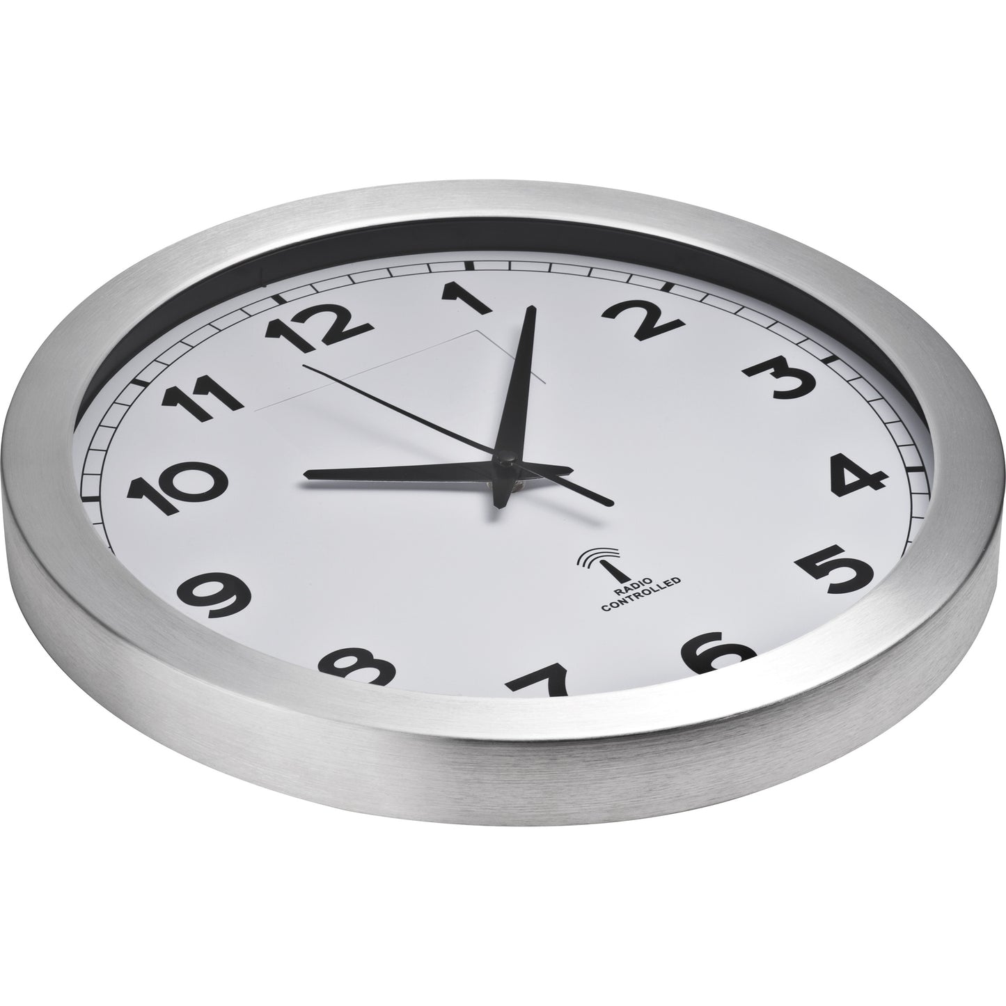 Funk Wanduhr aus Metall JONAH