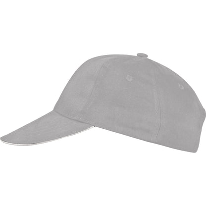 6 Panel Sandwich Baseball Cap CURTIS