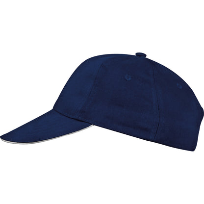 6 Panel Sandwich Baseball Cap CURTIS