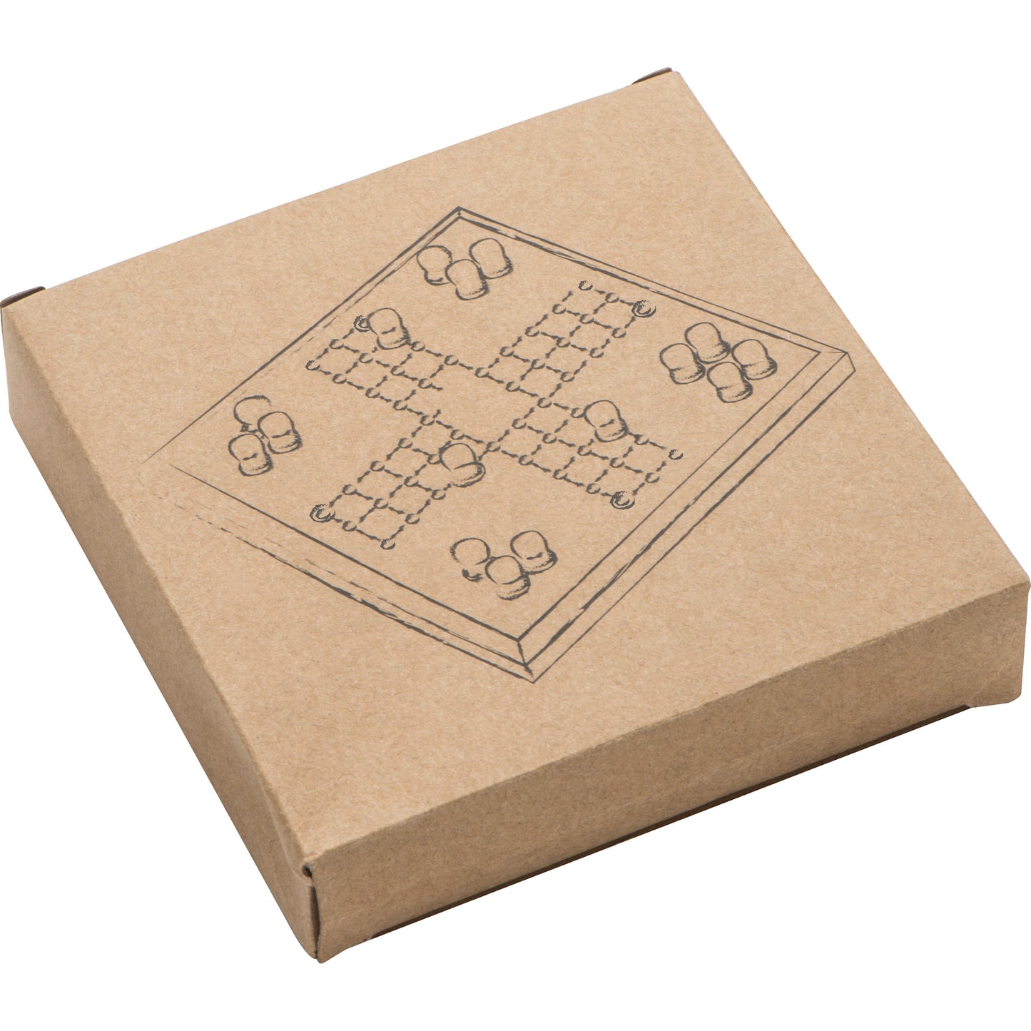 LUDO Spiel aus Holz GREGORY