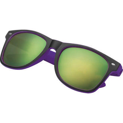 Sonnenbrille aus Kunststoff mit verspiegelten Gläsern, UV 400 Schutz ILONA
