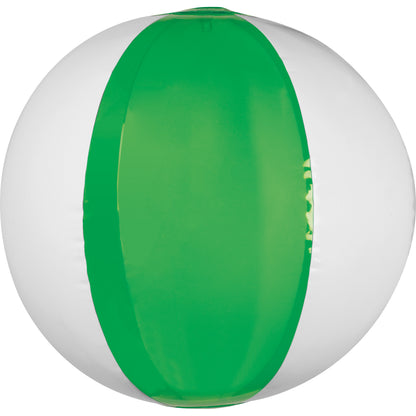 Strandball bicolour farbig/transparent MARGARETHE