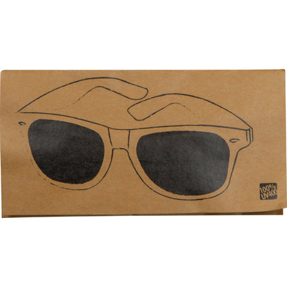 Sonnenbrille mit Bügeln in Bambusoptik GISELA