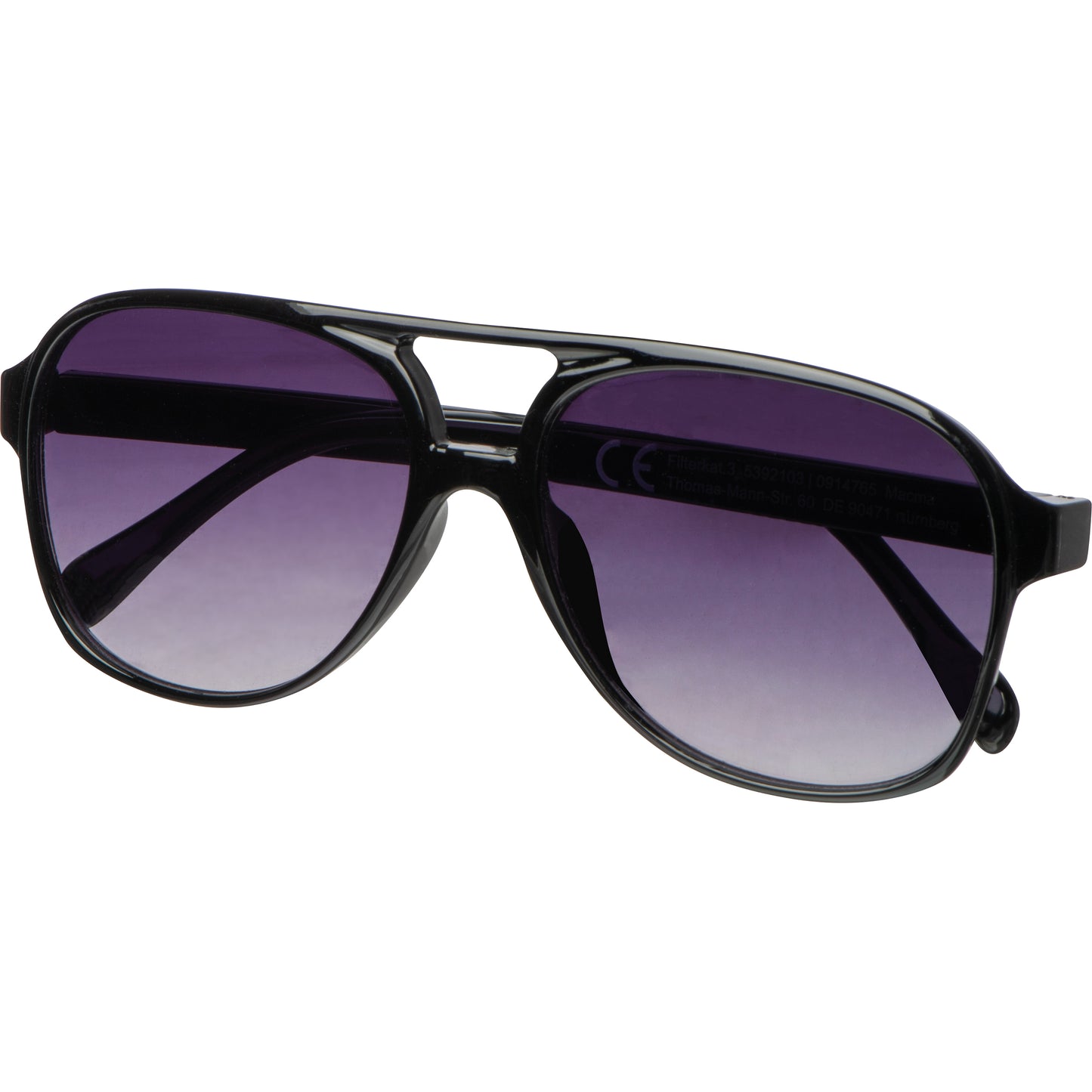 Sonnenbrille aus recyceltem Kunststoff mit Verlaufstönung NILS