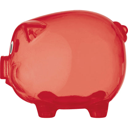 Transparentes Sparschwein TRUDY
