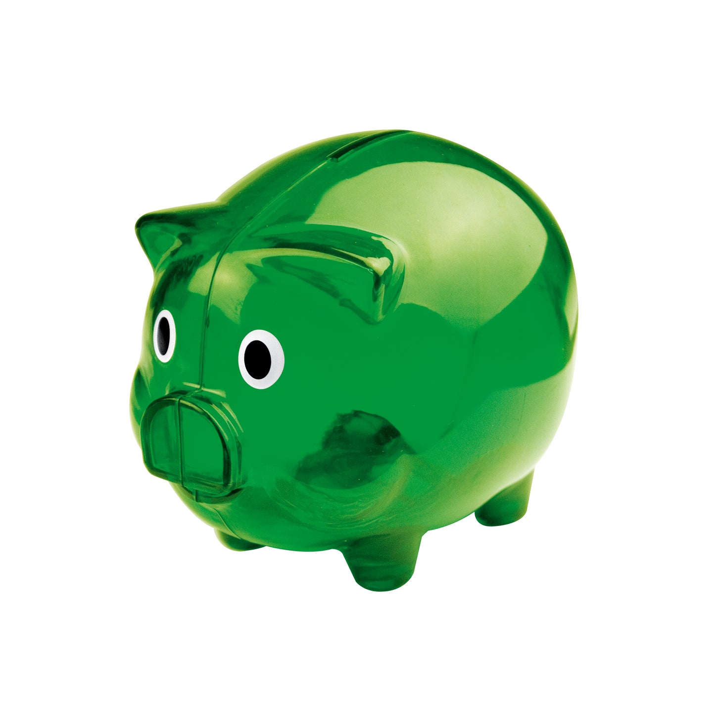 Transparentes Sparschwein TRUDY