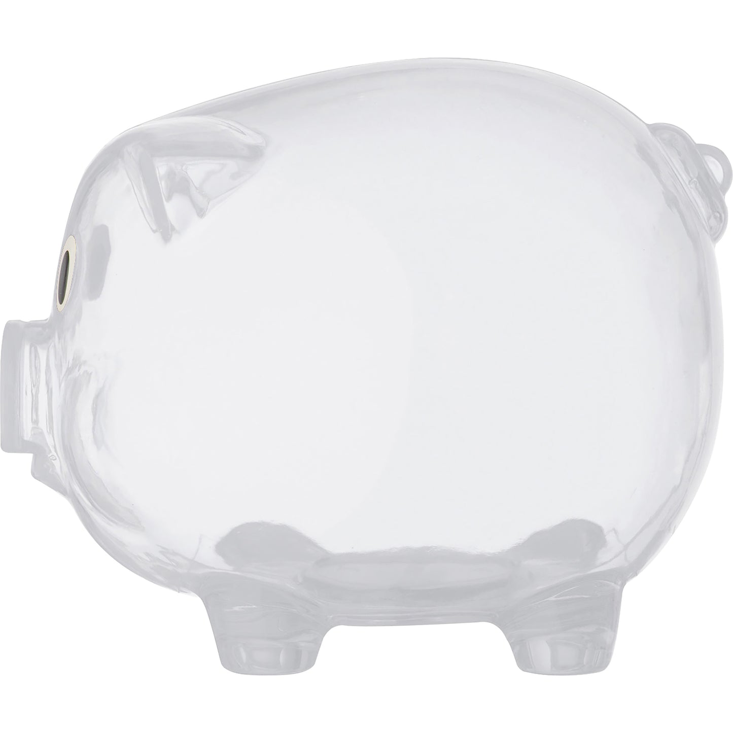 Transparentes Sparschwein TRUDY