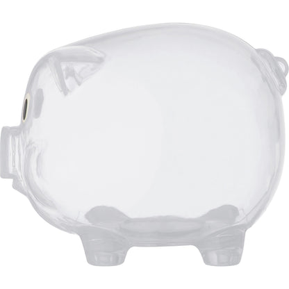 Transparentes Sparschwein TRUDY