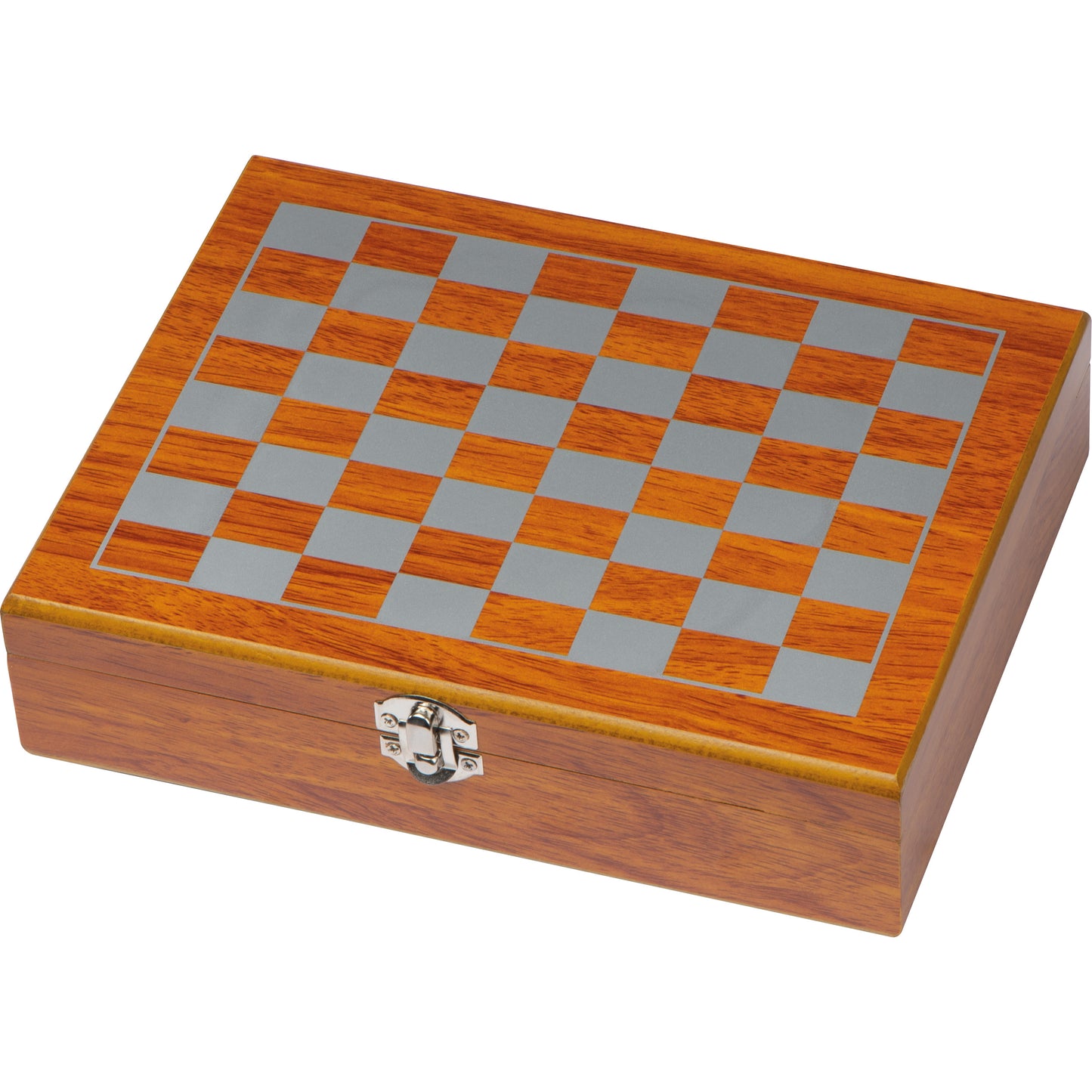 Spieleset mit Flachmann, Schach- und Kartenspiel GRACE