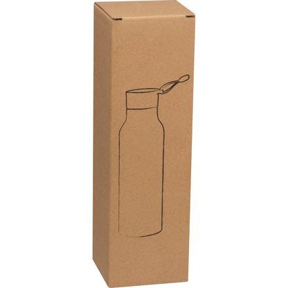 Trinkflasche aus Metall, 600ml